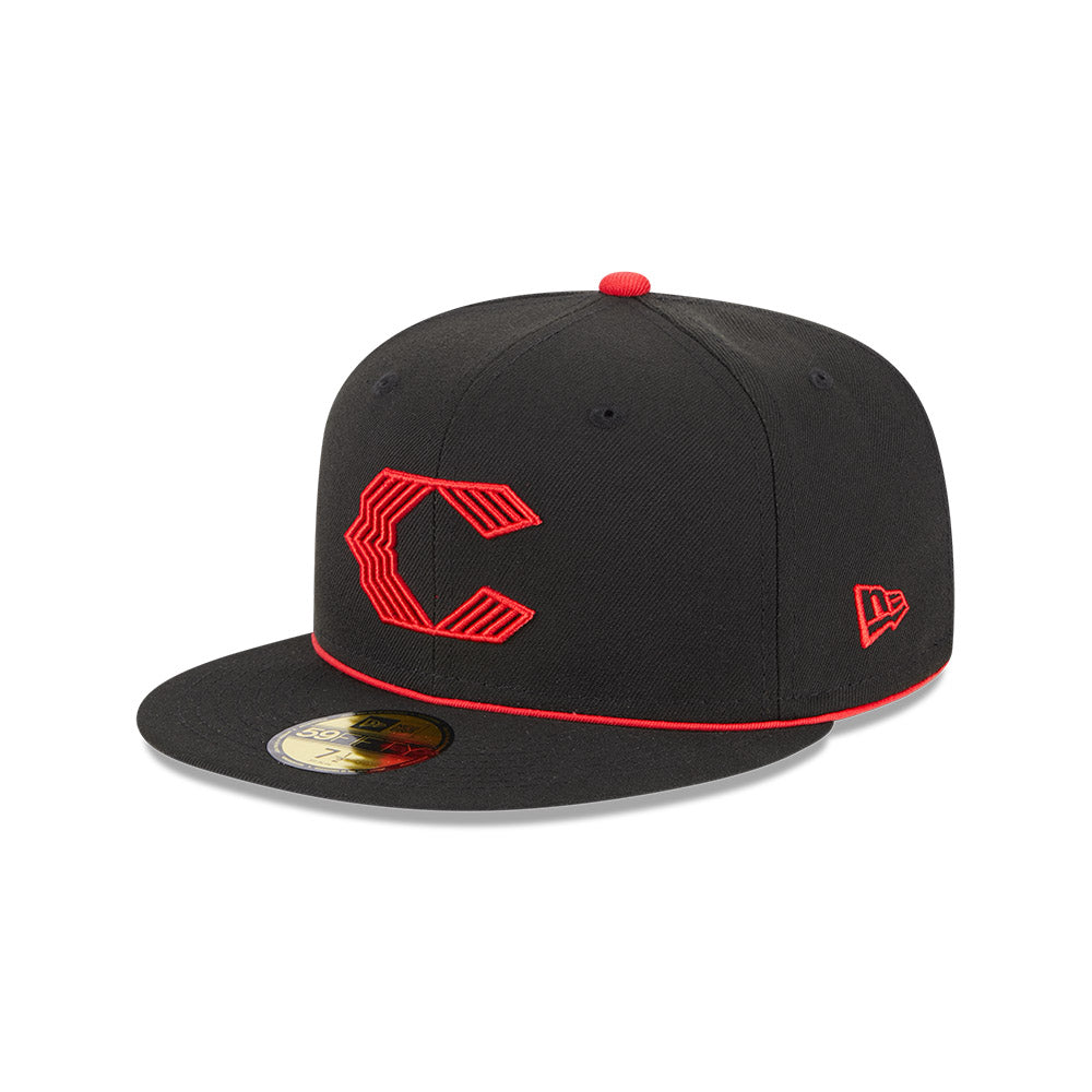 New Era 59Fifty MLB 25 City Connect Cincinnati Reds Black