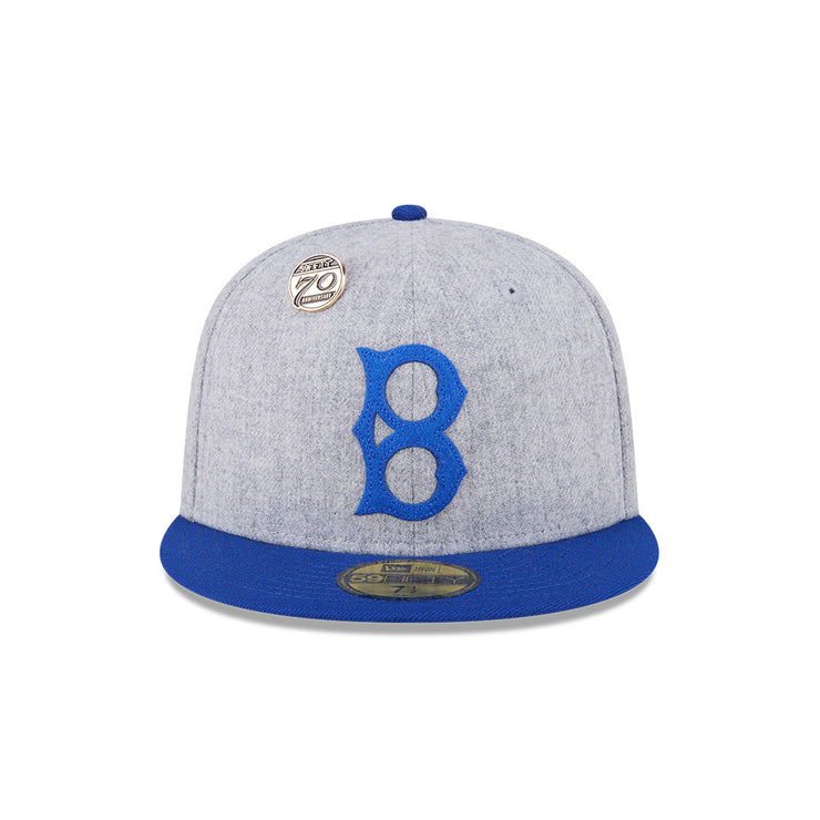 New Era 59Fifty MLB 59Fifty Day 2024 Brooklyn Dodgers Heather Grey