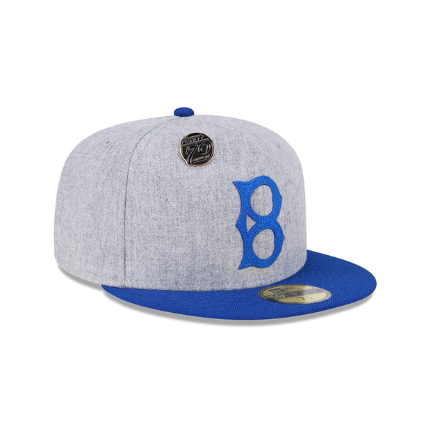 New Era 59Fifty MLB 59Fifty Day 2024 Brooklyn Dodgers Heather Grey