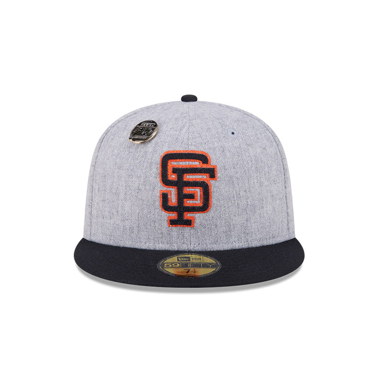 New Era 59Fifty MLB 59Fifty Day 2024 San Francisco Giants Heather Grey