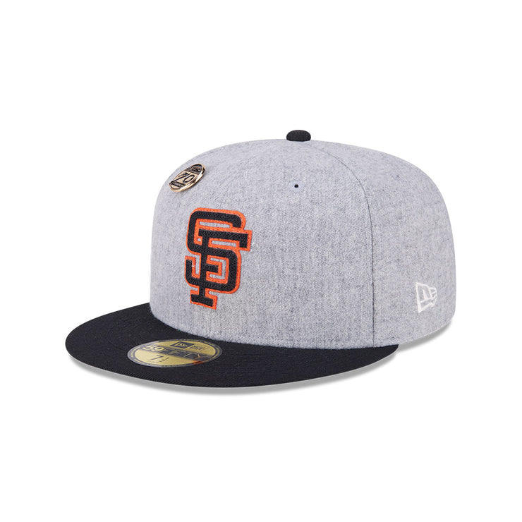 New Era 59Fifty MLB 59Fifty Day 2024 San Francisco Giants Heather Grey