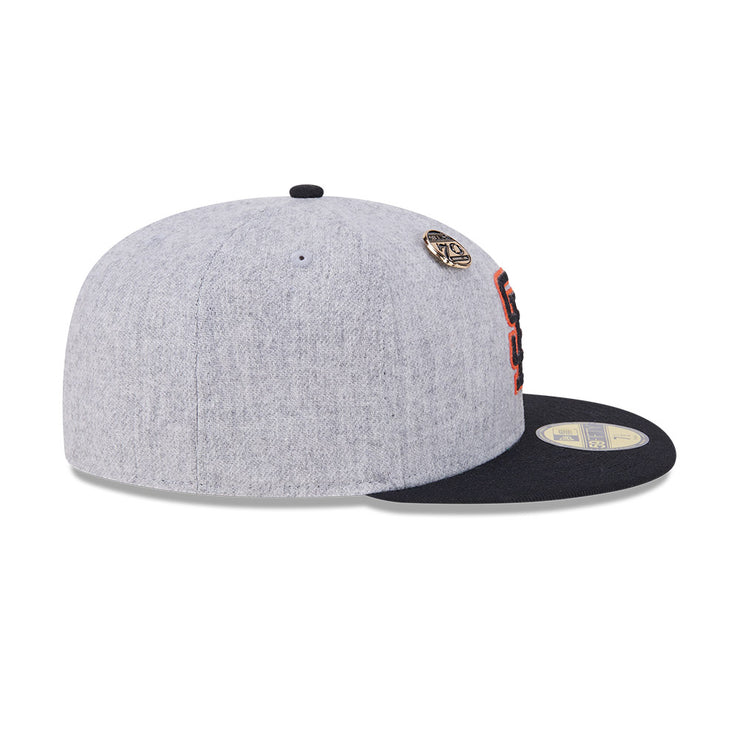 New Era 59Fifty MLB 59Fifty Day 2024 San Francisco Giants Heather Grey