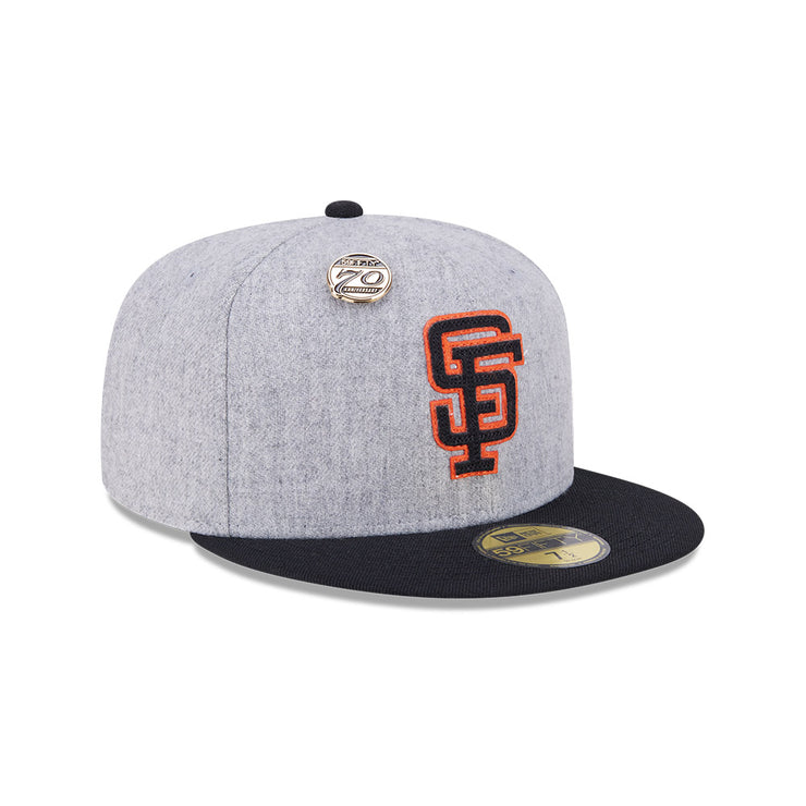 New Era 59Fifty MLB 59Fifty Day 2024 San Francisco Giants Heather Grey