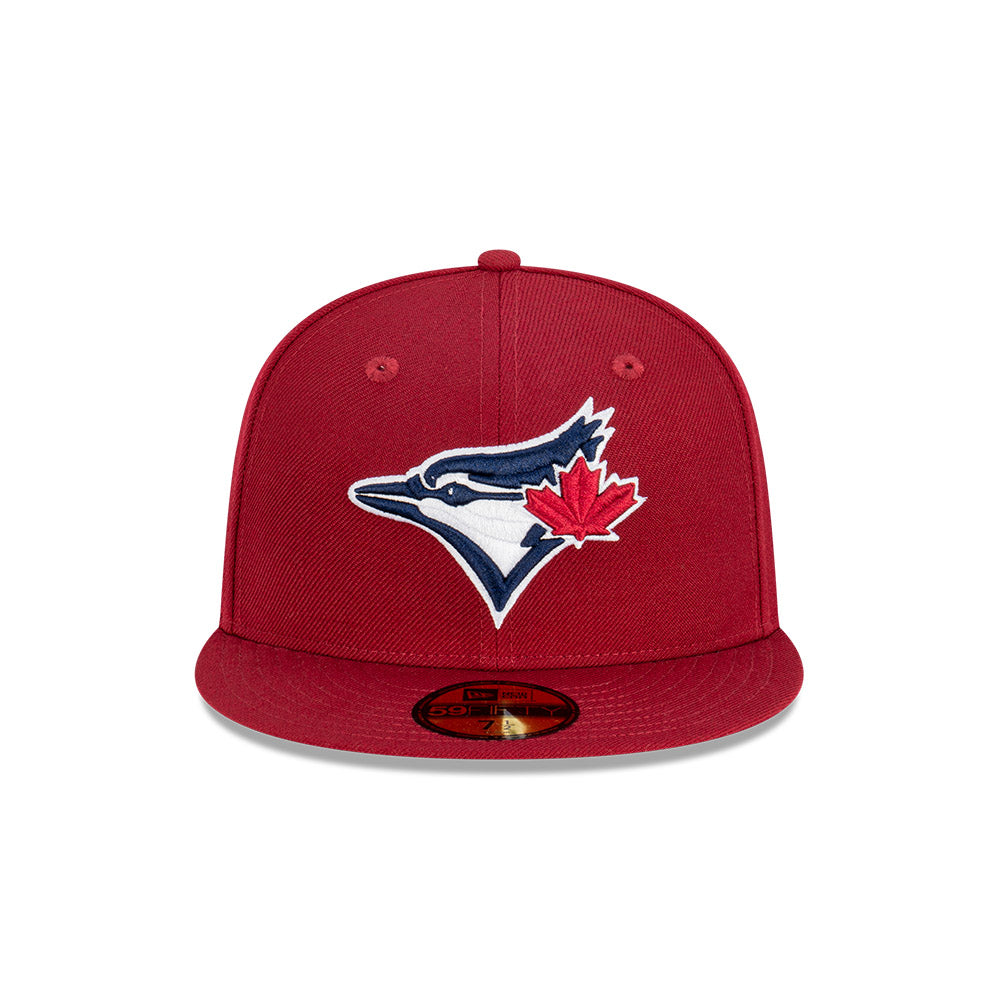New Era 59Fifty MLB Bordeaux Blue Toronto Blue Jays