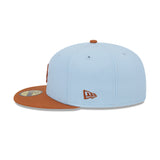 New Era 59Fifty MLB Game Day 2024 2-Tone Los Angeles Dodgers Pastel Blue