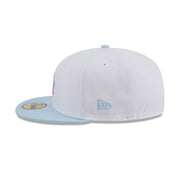 New Era 59Fifty MLB Game Day 2024 2-Tone Los Angeles Dodgers White