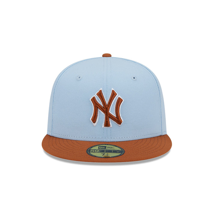 New Era 59Fifty MLB Game Day 2024 2-Tone New York Yankees Pastel Blue