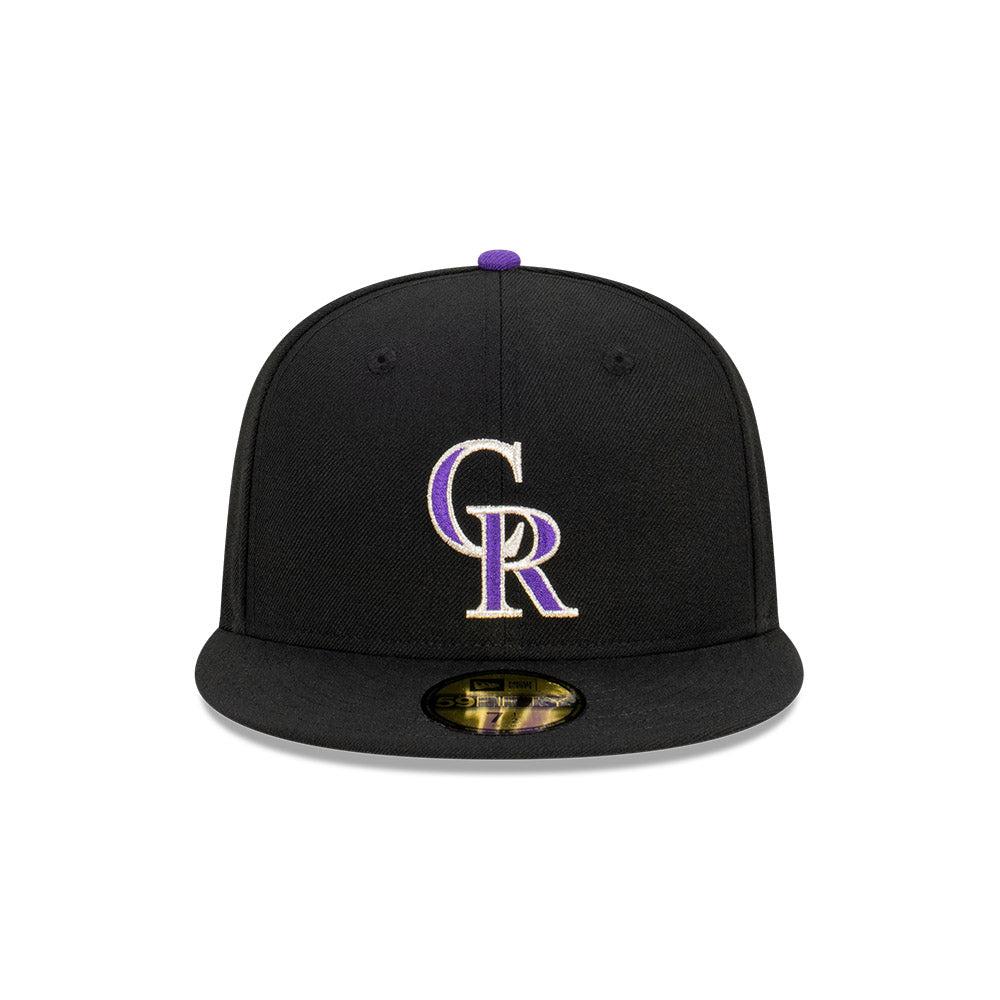 New Era 59Fifty MLB Grey Underviser Colorado Rockies Black