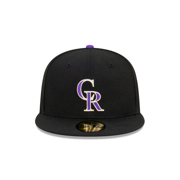 New Era 59Fifty MLB Grey Underviser Colorado Rockies Black