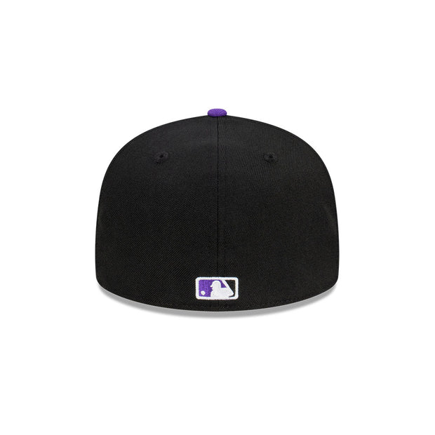 New Era 59Fifty MLB Grey Underviser Colorado Rockies Black