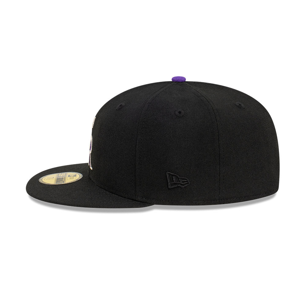 New Era 59Fifty MLB Grey Underviser Colorado Rockies Black