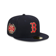 New Era 59Fifty MLB Laurel Sidepatch Boston Red Sox Navy