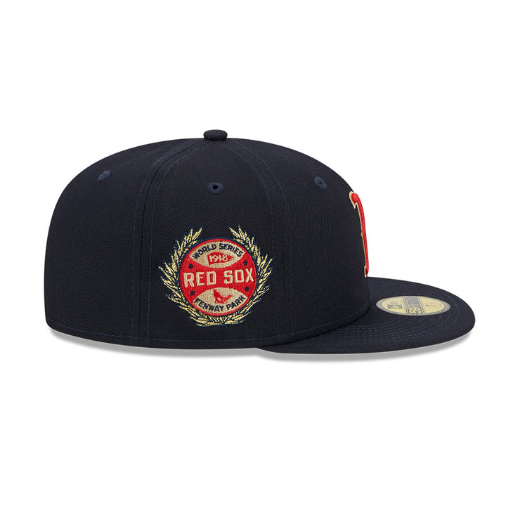 New Era 59Fifty MLB Laurel Sidepatch Boston Red Sox Navy