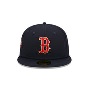 New Era 59Fifty MLB Laurel Sidepatch Boston Red Sox Navy