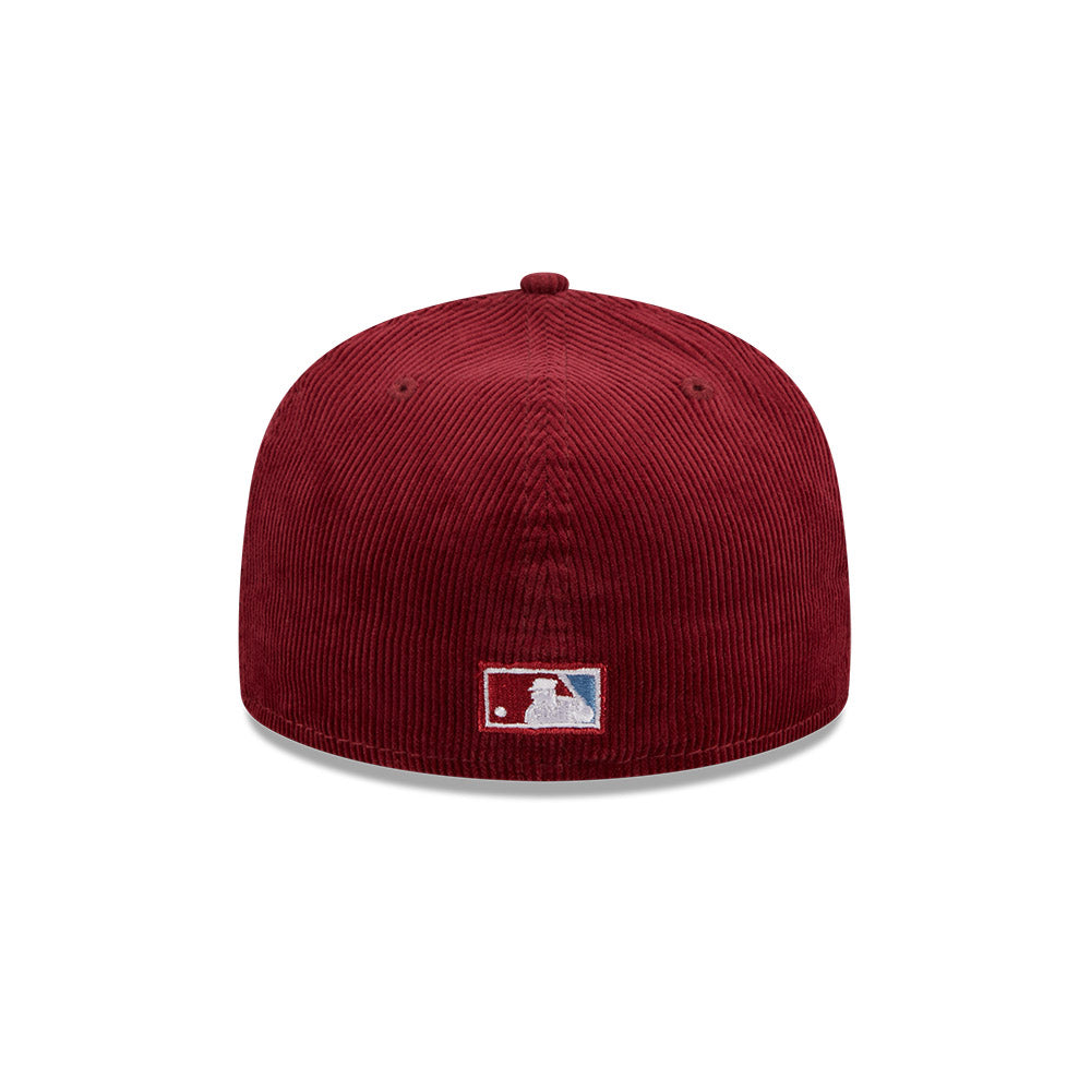 New Era 59Fifty MLB Throwback Cord Philadelphia Phillies