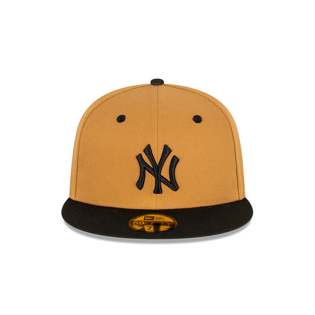 New Era 59Fifty MLB Wheat Black New York Yankees