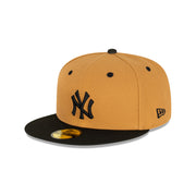 New Era 59Fifty MLB Wheat Black New York Yankees