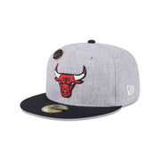 New Era 59Fifty NBA 59Fifty Day 2024 Chicago Bulls Heather Grey