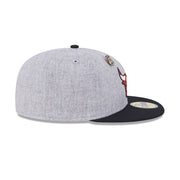 New Era 59Fifty NBA 59Fifty Day 2024 Chicago Bulls Heather Grey