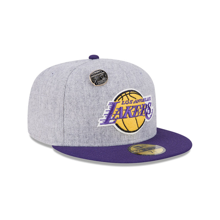 New Era 59Fifty NBA 59Fifty Day 2024 Los Angeles Lakers Heather Grey