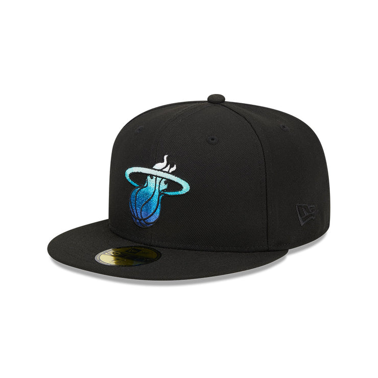 New Era 59Fifty NBA Metallic Gradient Miami Heat