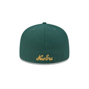 New Era 59Fifty 70th Anniversary Script Green