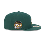 New Era 59Fifty 70th Anniversary Script Green