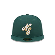 New Era 59Fifty 70th Anniversary Script Green