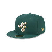 New Era 59Fifty 70th Anniversary Script Green