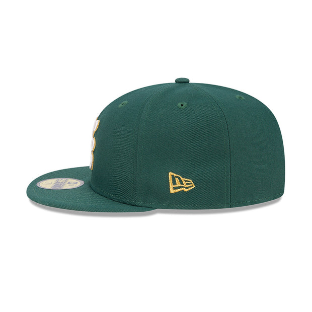 New Era 59Fifty 70th Anniversary Script Green