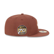 New Era 59Fifty 70th Anniversary Script Brown