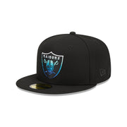 New Era 59Fifty NFL Metallic Gradient Las Vegas Raiders