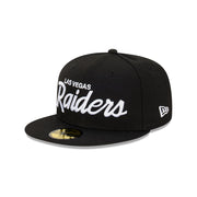 New Era 59Fifty NFL Raiders Pack Las Vegas Raiders Script Black