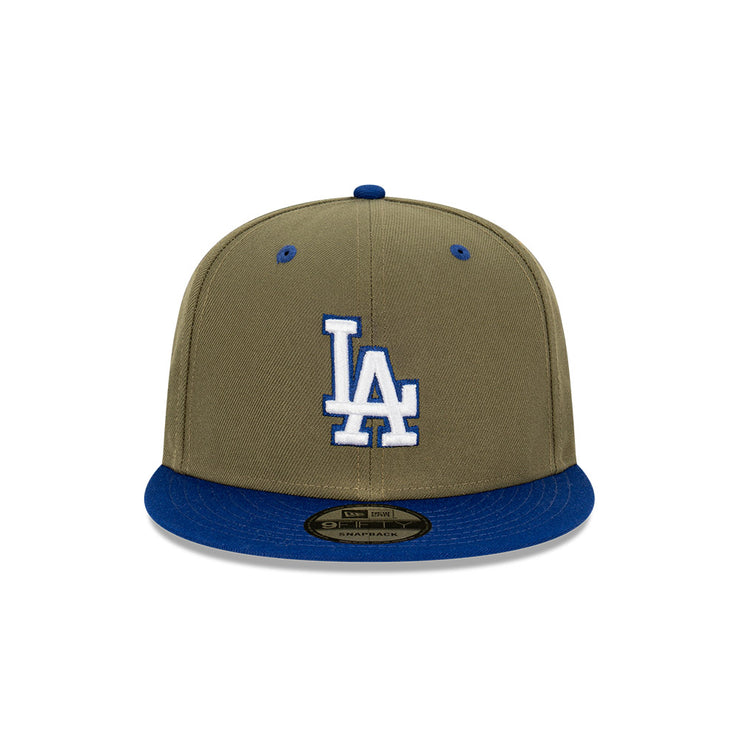 New Era 9FIfty MLB Olive OTC Los Angeles Dodgers