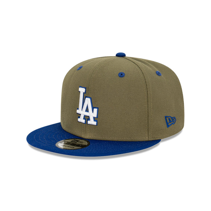 New Era 9FIfty MLB Olive OTC Los Angeles Dodgers