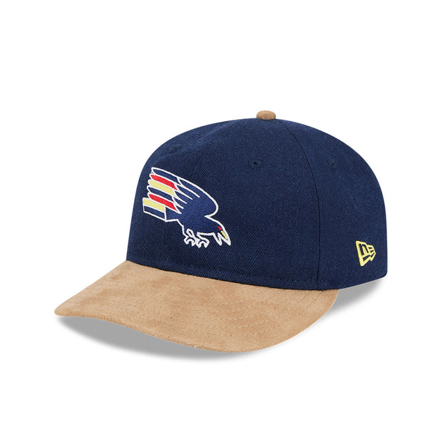 New Era 9Fifty Retro Crown Strapback AFL 2025 Team Retro Contrast Adelaide Crows