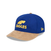 New Era 9Fifty Retro Crown Strapback AFL 2025 Team Retro Contrast West Coast Eagles