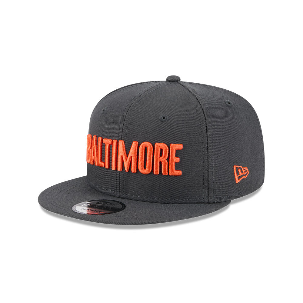 New Era 9Fifty MLB 25 City Connect Baltimore Orioles Graphite