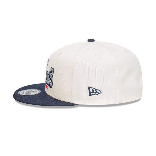 New Era 9Fifty MLB Stack Script Chrome New York Yankees
