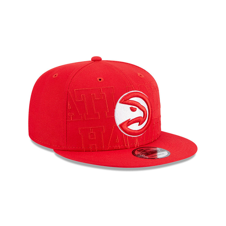 New Era 9Fifty NBA 2023 Draft Atlanta Hawks Red