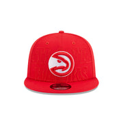 New Era 9Fifty NBA 2023 Draft Atlanta Hawks Red