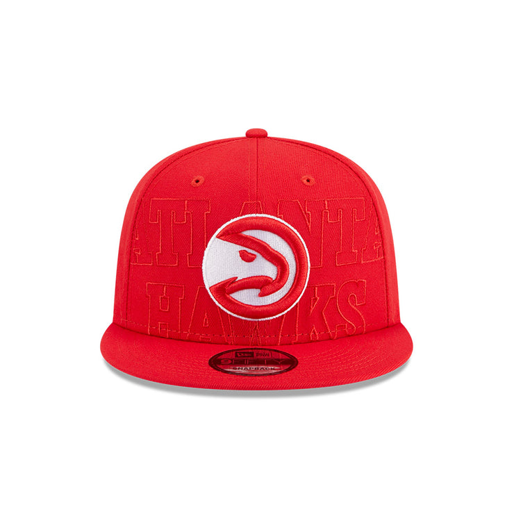 New Era 9Fifty NBA 2023 Draft Atlanta Hawks Red