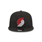 New Era 9Fifty NBA 2023 Draft Portland Trail Blazers Black