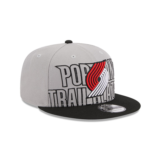 New Era 9Fifty NBA 2023 Draft Portland Trail Blazers Grey Black