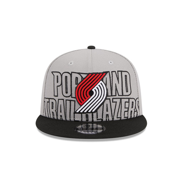 New Era 9Fifty NBA 2023 Draft Portland Trail Blazers Grey Black