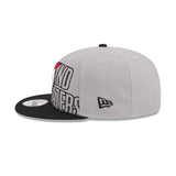 New Era 9Fifty NBA 2023 Draft Portland Trail Blazers Grey Black