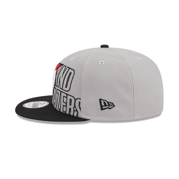 New Era 9Fifty NBA 2023 Draft Portland Trail Blazers Grey Black