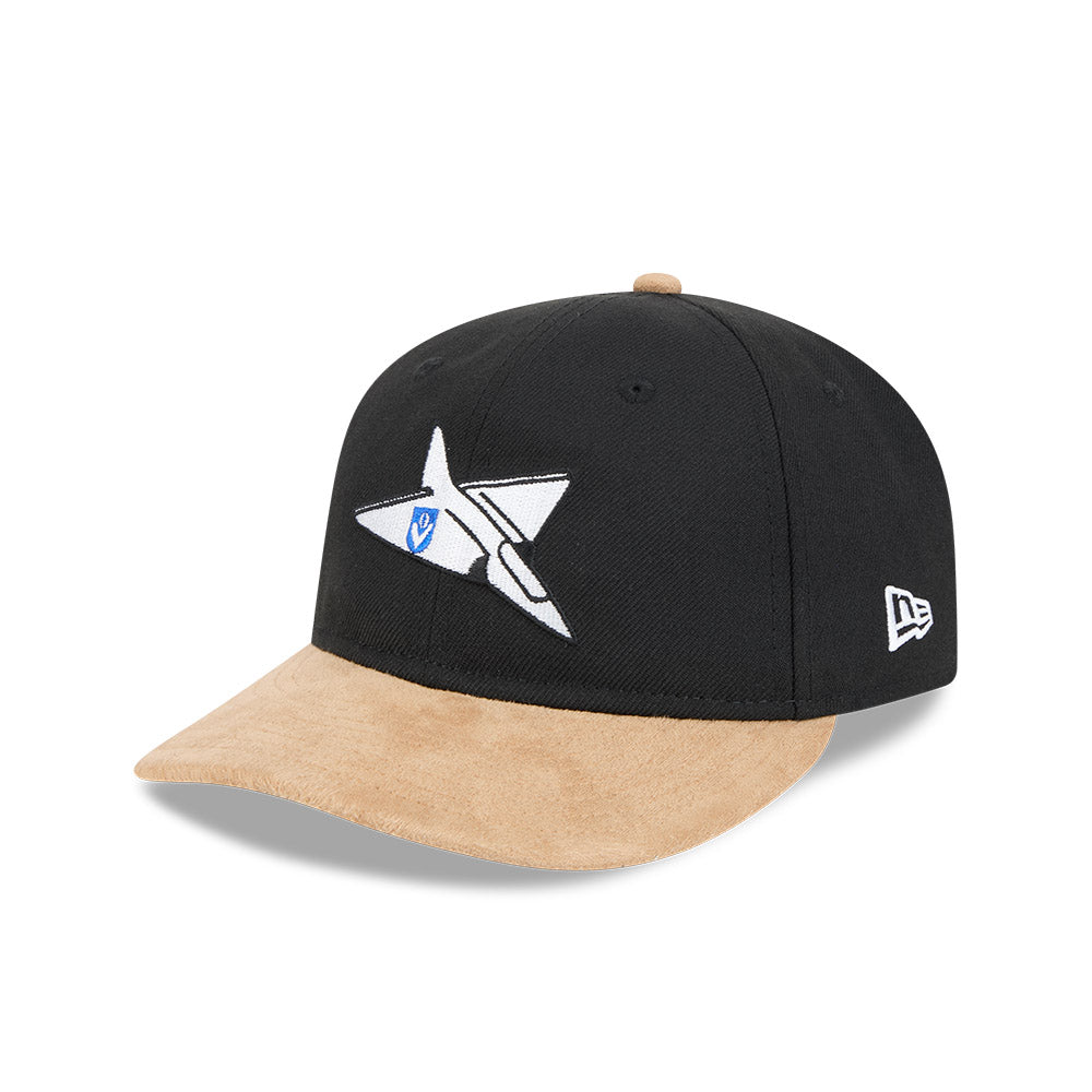 New Era 9Fifty Retro Crown Strapback AFL 2025 Team Retro Contrast Essendon Bombers