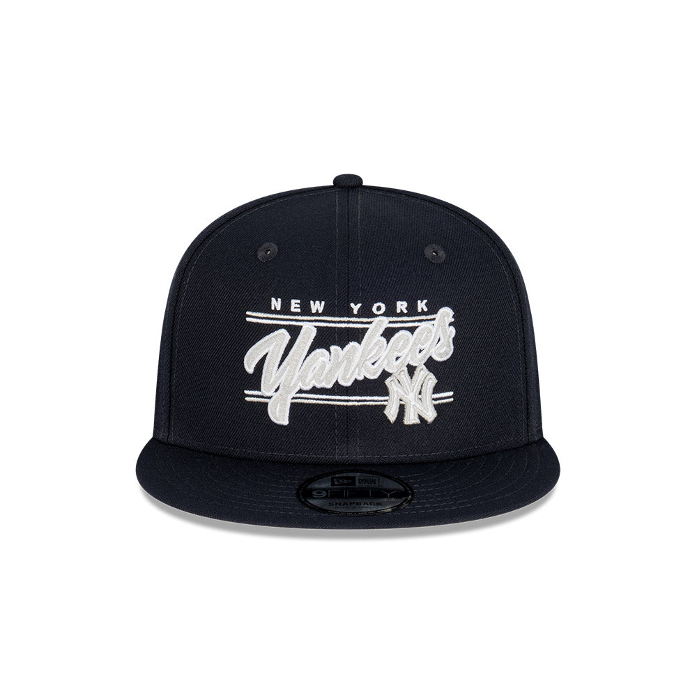 New Era 9Fifty Snapback MLB Script New York Yankees