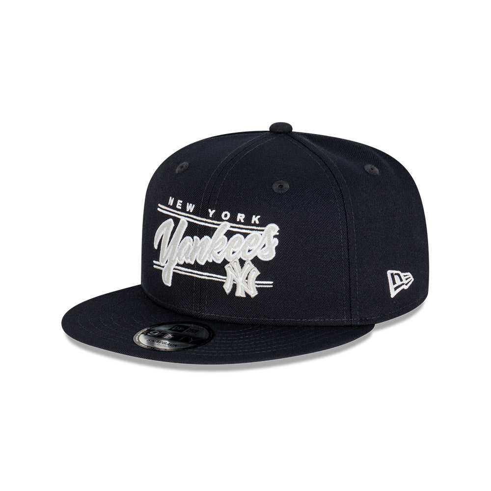New Era 9Fifty Snapback MLB Script New York Yankees